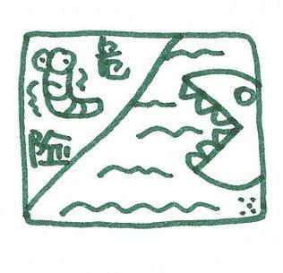 虫子吃瓜创意画法,创意绘画新风尚  第3张