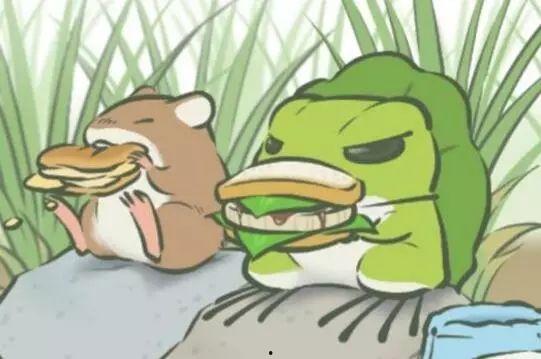 吃瓜青蛙上线抢镜,抢镜成为网络新宠 第2张 吃瓜青蛙上线抢镜,抢镜成为网络新宠 第2张